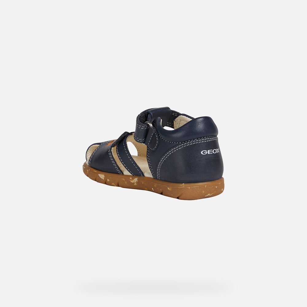 Geox Sandals Navy Alul Boy - Geox Baby Shoes - WIZORF634